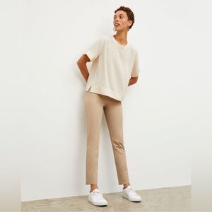 M.M. LaFleur The Hockley Jean Eco Better‎ Than Denim in Fawn. Women’s 8. Classic